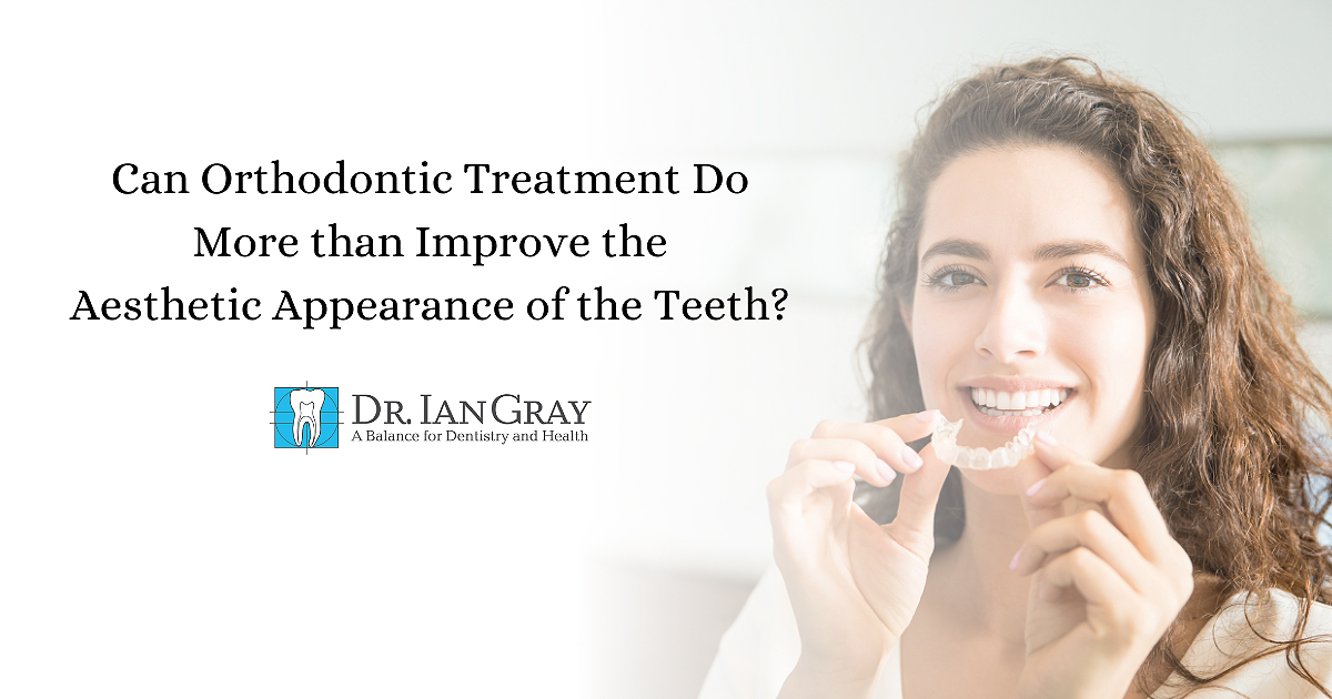 Can Orthodontic Treatment Do More Than Improve The Aesthetic Appearance ...